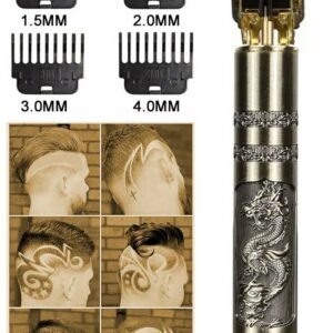 (100 Pcs Ctn) Professional T9 Electric Trimmer Metal Body Shaver Mens Cordless Hair Beard Trimmer for Men Haircut Shaving Machine - Image 1