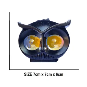(NW00084) Badge Owl Eye LED Long Range Owl Mini Driving Light Dual Color High Low Beam Long Throw Brightest Light - Image 2