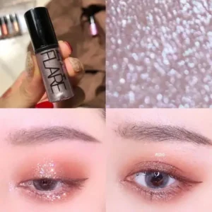 6 PCs set Liquid Glitter Eyeliner, Metallic Shimmer Glitter Eyeshadow, Long Lasting Waterproof Sparkling Eyeliner Eye Shadow - Image 3