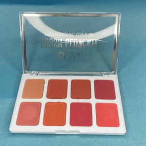 Beauty Color Blush Glow Kit - 8 Vibrant Colours Palette - Image 2