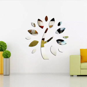 Wall Mirror Frameless Tree Style - Image 4