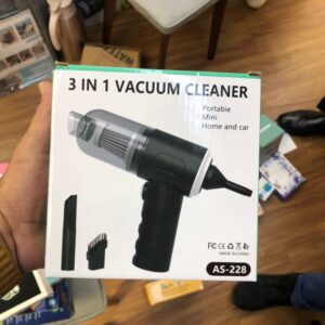3 In 1 Portable Vacuum Cleaner Wireless Hand-held Cleaning For Car Home (pc As-228) - Image 4
