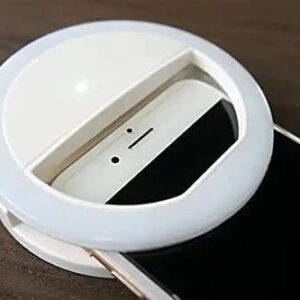 Portable LED Ring Selfie Light Smartphones Tablets Enhancing Ring Light for Photography - Image 1