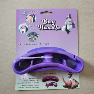 1 Pc Shopper Bags Handle Grip Click & Carry Grocery Bag Carrier, 1 Pack, - Image 4