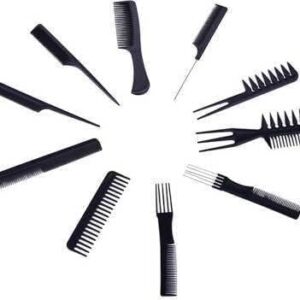 (10 Pcs) Multipurpose Salon Hair Styling Hairdressing hairdresser Barber Combs Professional Comb Kit - Image 3