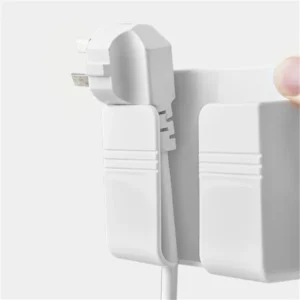 1 pcs Multifunction Mobile Phone Charging Hanging Holder, double-sided adhesive ( white colour ) - Image 1