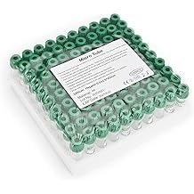 SAFETY Lithium Heparin Vacuum Blood Collection Tubes (Glass, 3ml, 13x75mm) - Pack of 100