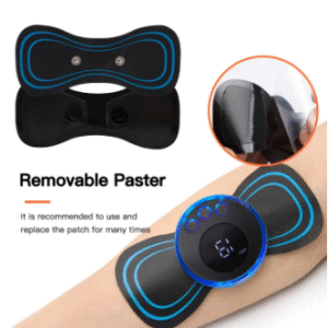 Mini Body Massager Pulse Neck Pain Relief EMS Butterfly Body Massager Men & Women - Image 1