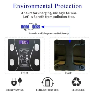 Smart Wireless Bluetooth Digital Weight Scale - Image 3