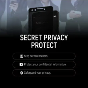 Google Pixel 3 Privacy Screen Protector, Tempered Glass Full Cover Anti-Spy 3D Edge Curved Glass - Image 3