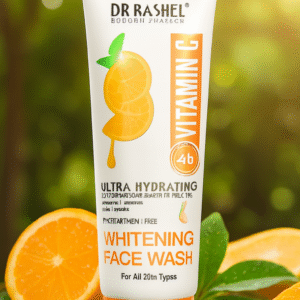 Dr Rashel Vitamin C Ultra Hydrating Whitening Face Wash ? Brightening & Moisturizing Cleanser, 100ml (1 Pc) - Image 2