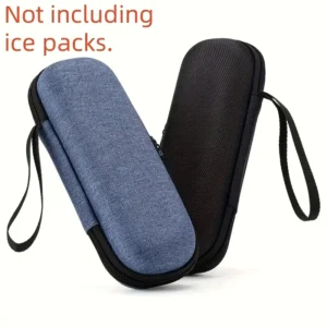 1/2 Set Insulin Pen Cooling Travel Box Diabetes Medication Insulation Cooling Storage Box, with Reusable Ice Packs, Suitable for Insulin Pen and Diabetes Supplies Storage Insulation Bag (Random Color) - Image 4
