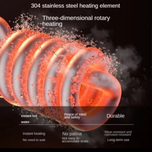 3000W Electric Water Heater Tap Instant Hot Water Faucet Heater Cold Heating Faucet Tankless Instantaneous Water Heater (Random Color) - Image 3