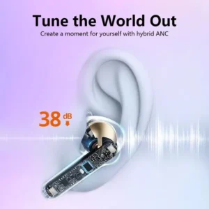 Air 39 Earbuds - Air 39 Transparent Earbuds - Air 39 Original Earbuds - High Quality Sound - Bluetooth 5.3 - Accurate right Left - Super Bass - Super Sound - HD Calling - ENC technology (Random Color) - Image 5