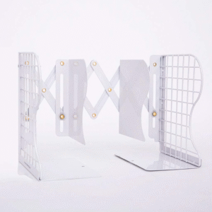 1 Pc Desktop Adjustable Bookends-Retractable Book Stand-Nonslip-for Decorative Bookends ( Random Color) - Image 4