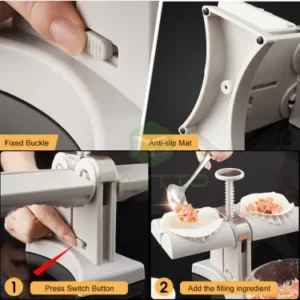 Dumpling and samosa maker Double Header, Automatic And Quick In Operation, Suitable For Samosa With Box Packing - Image 2