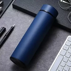 Temperature Display Vacuum Insulated Water Bottle Thermo Flask Made of Premium Stainless Steel Coffee Cup (Random Color) - Image 1