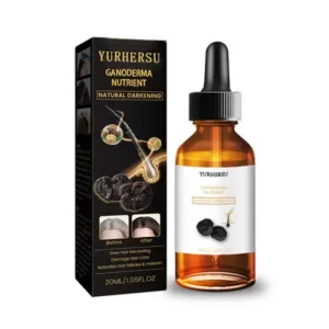 Anti-Greying Hair spray , Drakkar spray for Hair, Organic Ganoderma, Inverted Essence for Grey Hair, Darkens Your Hair Naturally Without Damaging (30ML) - Image 3