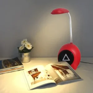 (1 PCs )Squid Game Usb Reading Table Lamp(red color) - Image 1