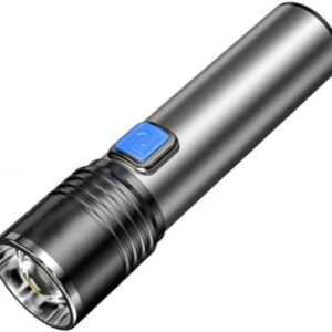 K31 USB Rechargeable LED Flash Light Flashlight - Image 2