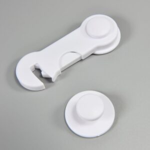 1 Pc - Children Kid Drawer Lock Baby safe Angle Sliding Door Plastic Child safety locks products ( random color ) - Image 5