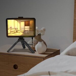 Glowing Art Photo Frame Desktop Decorative Lights, Painting Night Lights, Bedroom Lights | Artwork Table Lamp Gift - Image 4