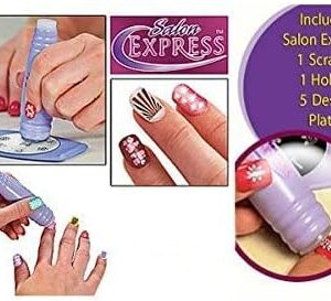 Salon Express Nail Art Stamping Kit - Image 3