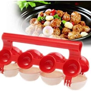 Meatball Maker Plastic Fish Ball Maker Meatball Scoop Meatball Spoon Homemade Stuffed Meatball Fish Ball Maker Mold Fish - Image 1