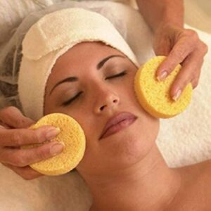 (12 Pcs)Compressed Facial Sponge Face Cleansing Sponge (random color) - Image 4