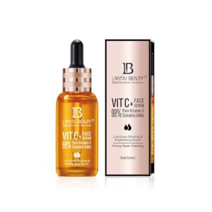 Lakyou Beauty Vitamin C Face Serum ? 98% Pure Vitamin C Complex for Luminous Glow, Brightening, Firming & Repairing, 50ml - Image 3