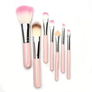 07 PCs Kitty Style Brushes  Makeup Brush Set | Complete Brush Kit for Professional and Beginner (Pink Color) - Image 2
