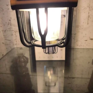 HelloCloud Multifunctional Camping Light Dual Bright & Warm Modes Solar & USB Rechargeable Lantern with Power Bank(HC-7677A) - Image 3