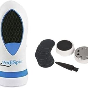pedi spin  High precision electric callus and foot hardness file polishing and vacuuming dead skin from any area of the foot(cell operated) - Image 2