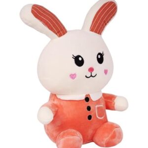 Cute & Adorable Bunny RABBIT LONG EAR | Fluffy & Soft Stuffed Animal Plush Toy For Kids - 25 CM (Random color) - Image 2
