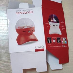 Colorful Lights Bluetooth Speaker Projection Lamp Small Speaker Large Volume Dynamic Night Light - Image 2