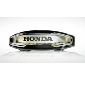 Front monogram for honda motorcycle universal with reflectors | Best Quality Monogram | Sleek and Elegent Design - Image 1