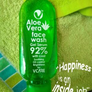 Aloe Vera Face Wash (100ml) By Vcare Products) | Extracts from Aloevera Gel and Neem Serum | Aloe vera face wash for oily skin | Organic Aloe Vera face wash 100ml - Image 5