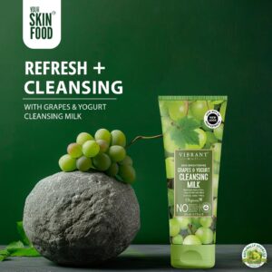 Vibrant Beauty Skin Brightening Grapes & Yogurt Cleansing Milk (200ml) - Image 4