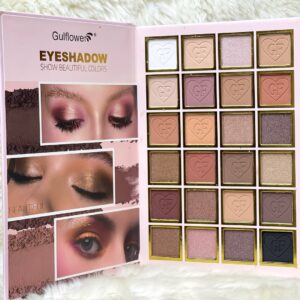 Mocallure 4 In 1 Eyeshadow Palette Book/  Eyeshadow Palette  Blush and eyeshadow Palette - Image 1