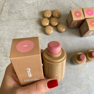 6 Colors Rhode Pocket Blush | Makeup Beauty Cosmetics long Lasting & Moisturizing Pocket Blush - Image 3