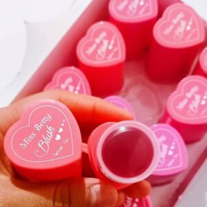 Pack of 3 Miss Betty Blush High Pigment Jelly Tint Blush Lip Gloss Stick Blusher long Lasting Natural Moisturizing Tint Lip (Without Box) - Image 2