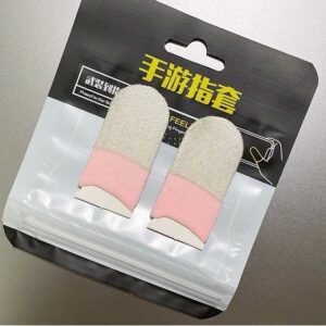 Gaming Finger Sleeves ? 2 Pcs Pack Sweat-Proof Breathable Thumb Sleeves for Mobile Gaming - Image 3