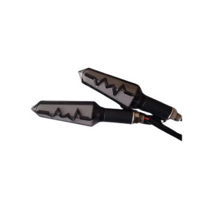 Bike Indicator HeartBeat Running Style With LAVA DRL Yellow-White/Yellow-Red/Yellow-Blue | Fancy Universal Indicator For Motorcycle | Heartbeat Indicator | Mini Fancy Indicator for Bike - Image 4