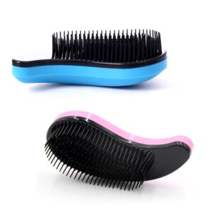 Hair Brush Combs Salon Gentle Anti-static Brush (random color) - Image 3
