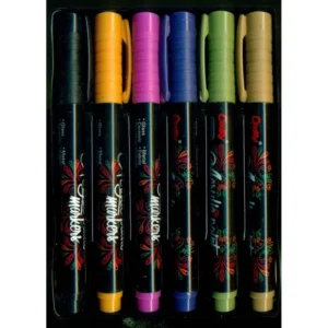 6 pc acrylic marker set - Image 3