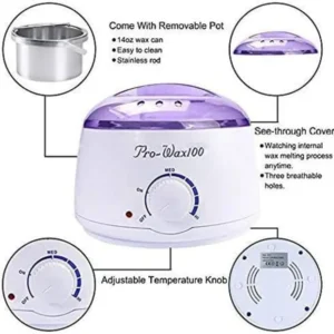 Pro Wax 100 HOT WAX MACHINE & Spatula Wax Warmer Machine - Image 2
