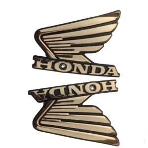 2 Pcs Fuel Tank Honda Monogram Pair Markay Universal - Honda Tanki MonoGram | CD 70 Motorcycle Monogram - Image 5