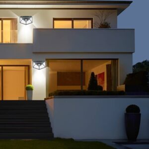 Solar Interaction Light | Solar charging Led Induction Motion sensor wall lamp for Outdoor Garden Courtyard BK-100 - Image 4