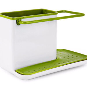 3-in-1 Soap Pump Dispenser With Sponge Holder Liquid Dispenser Container Hand Press Soap Organizer Kitchen Cleaner Tools hot with Self Draining Sink Tidy Organizer Brush Sponge Cleaning Cloth Holder - Image 3