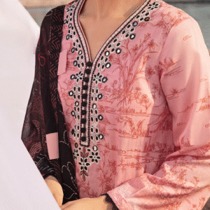 Cross Stitch LEAFY TERRAIN 3PC (Original Brand) Tag Price: 5250 - Image 4